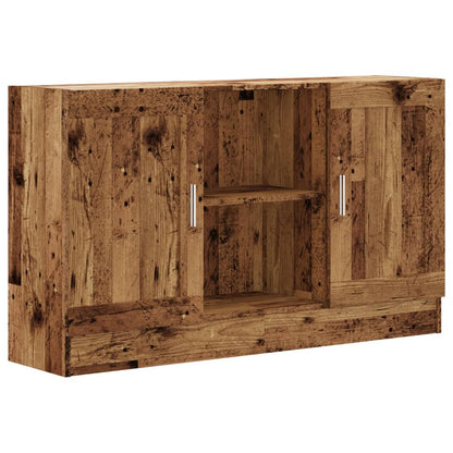 Sideboard Old Wood 120x30.5x70 cm Engineered Wood