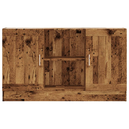 Sideboard Old Wood 120x30.5x70 cm Engineered Wood