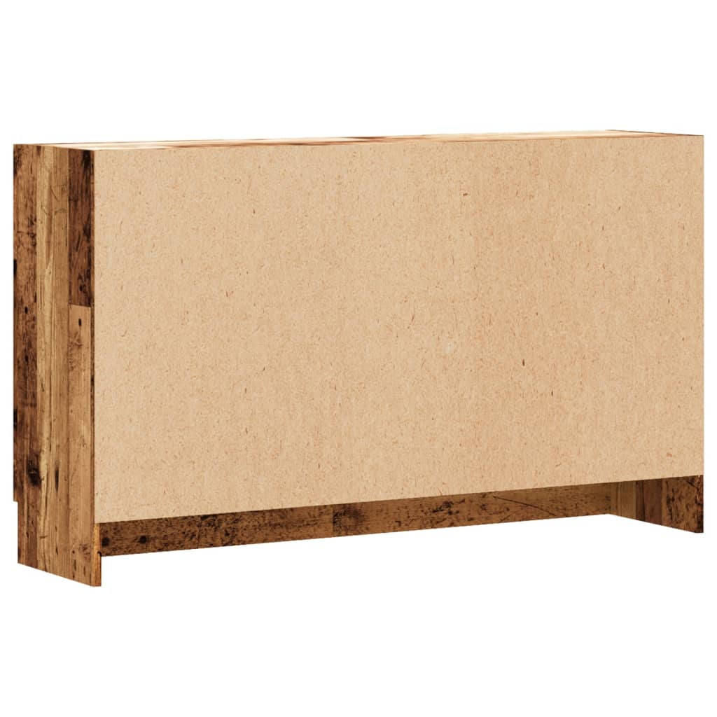 Sideboard Old Wood 120x30.5x70 cm Engineered Wood