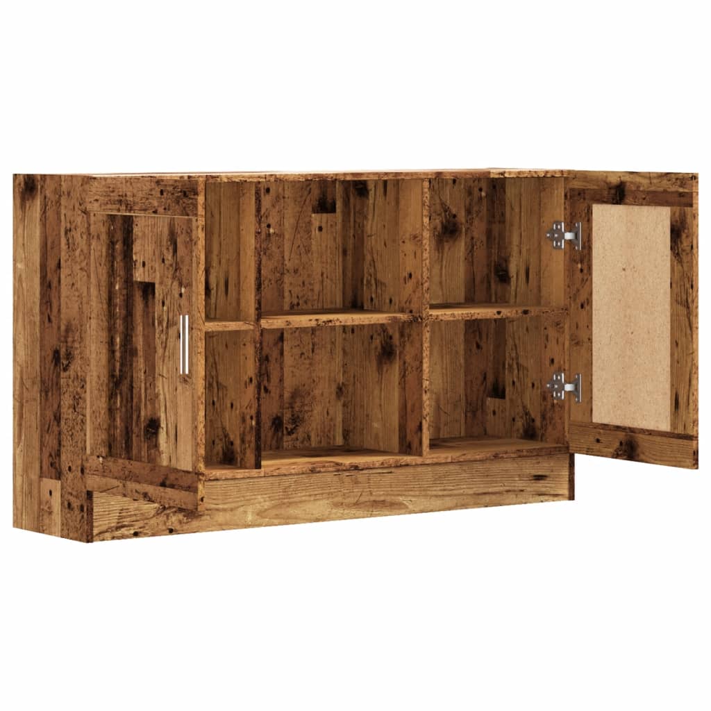 Sideboard Old Wood 120x30.5x70 cm Engineered Wood