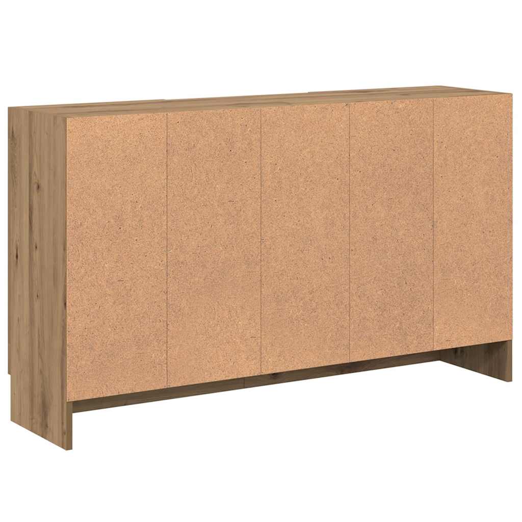 Sideboard Artisan Oak 120x30,5x70 cm Engineered Wood