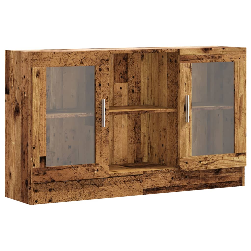 Sideboard Old Wood 120x30.5x70 cm Engineered Wood