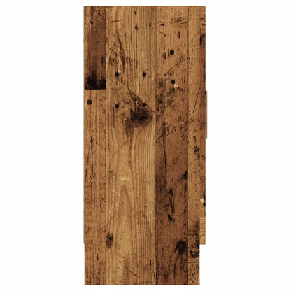 Sideboard Old Wood 120x30.5x70 cm Engineered Wood