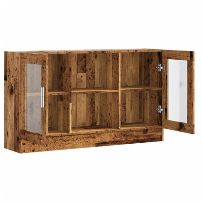 Sideboard Old Wood 120x30.5x70 cm Engineered Wood