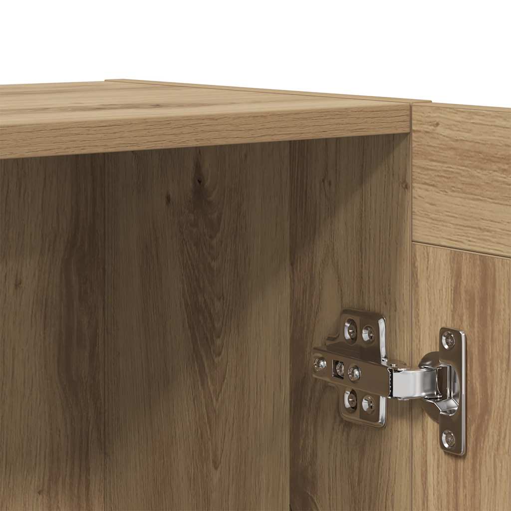 Sideboard Artisan Oak 120x30,5x70 cm Engineered Wood