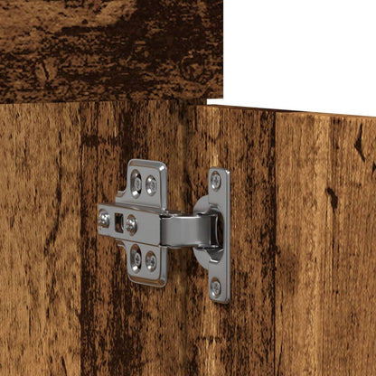 Bathroom Sink Cabinet Old Wood 90x38,5x46 cm Engineered Wood