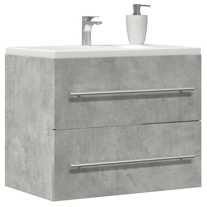 Sink Cabinet Concrete Grey 60x38,5x48 cm Engineered Wood