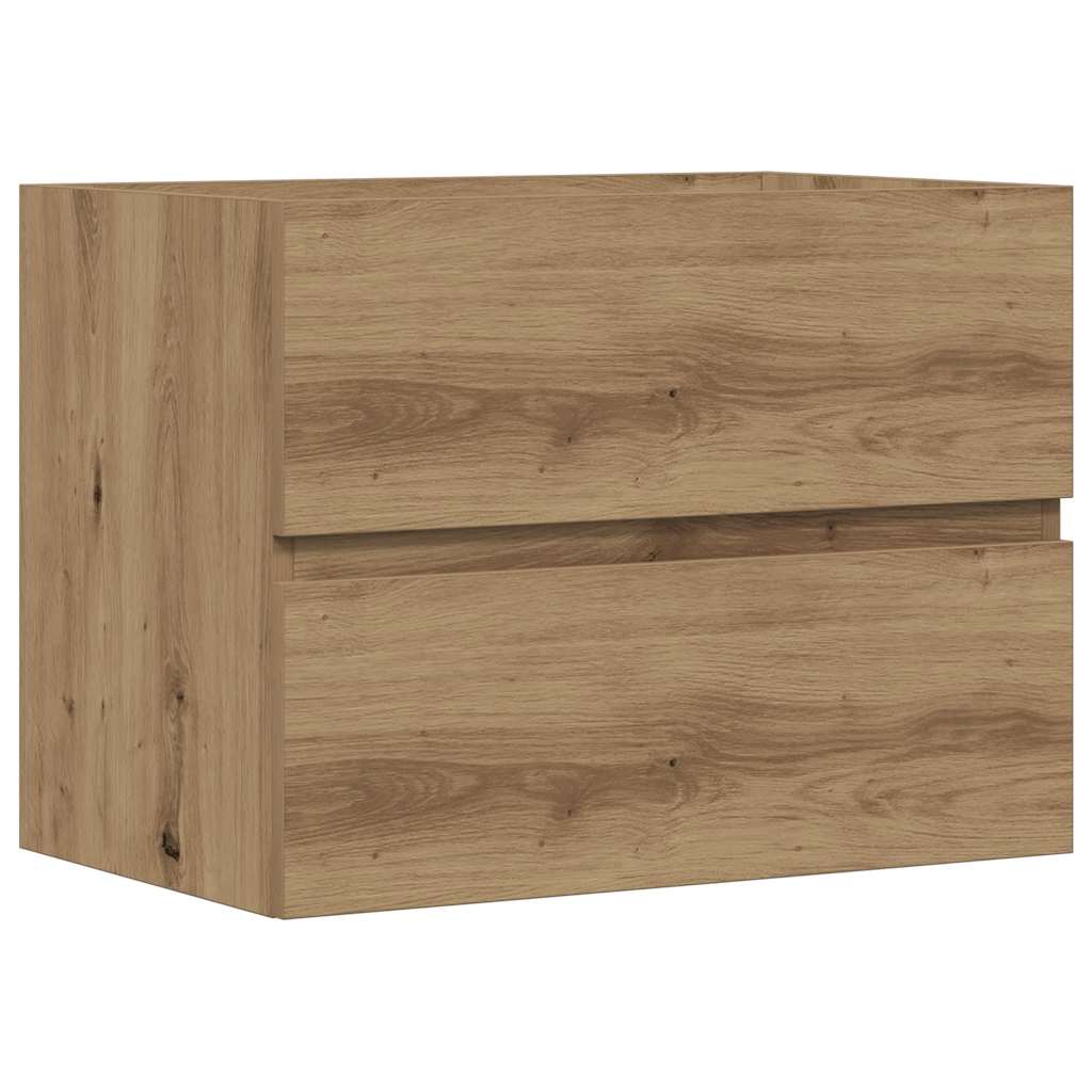 Bathroom Cabinet Artisan Oak 60x38.5x45 cm Engineered Wood