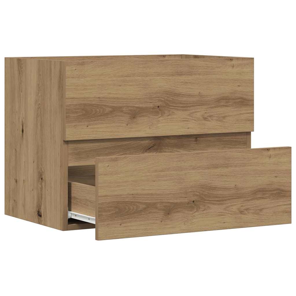Bathroom Cabinet Artisan Oak 60x38.5x45 cm Engineered Wood