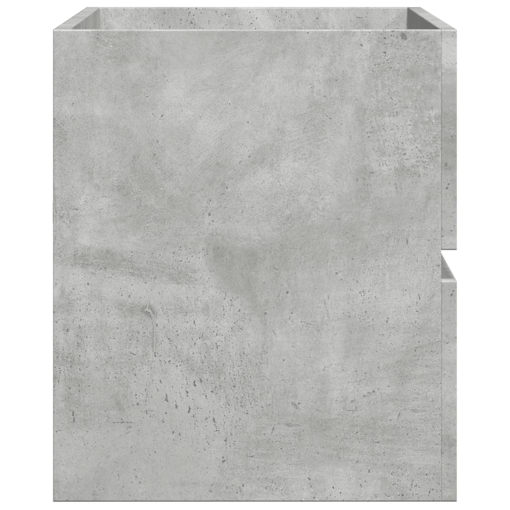 Bathroom Hanging Cabinet Concrete Grey 80x38.5x45 cm