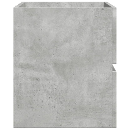 Bathroom Hanging Cabinet Concrete Grey 80x38.5x45 cm
