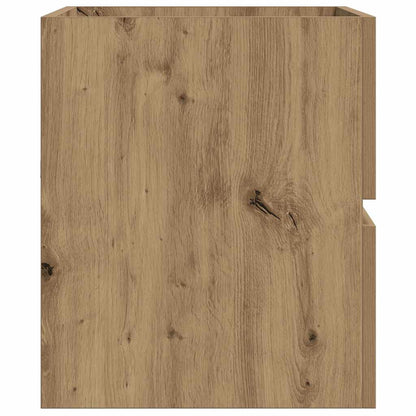 Sink Cabinet Artisian Oak 90x38.5x45 cm Engineered Wood