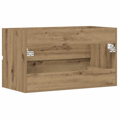 Sink Cabinet Artisian Oak 90x38.5x45 cm Engineered Wood