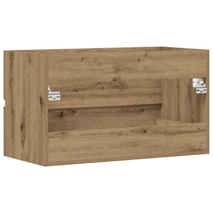 Sink Cabinet Artisian Oak 90x38,5x45 cm Engineered Wood