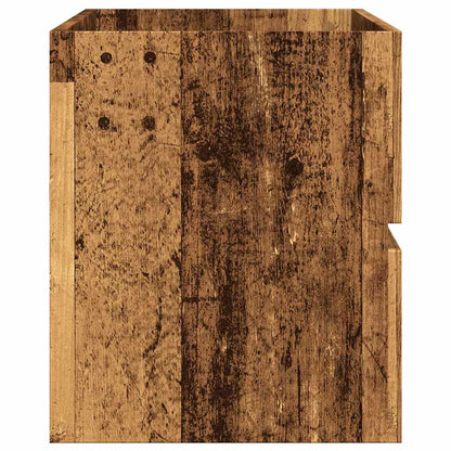 Sink Cabinet Old Wood 100x38,5x45 cm Engineered Wood