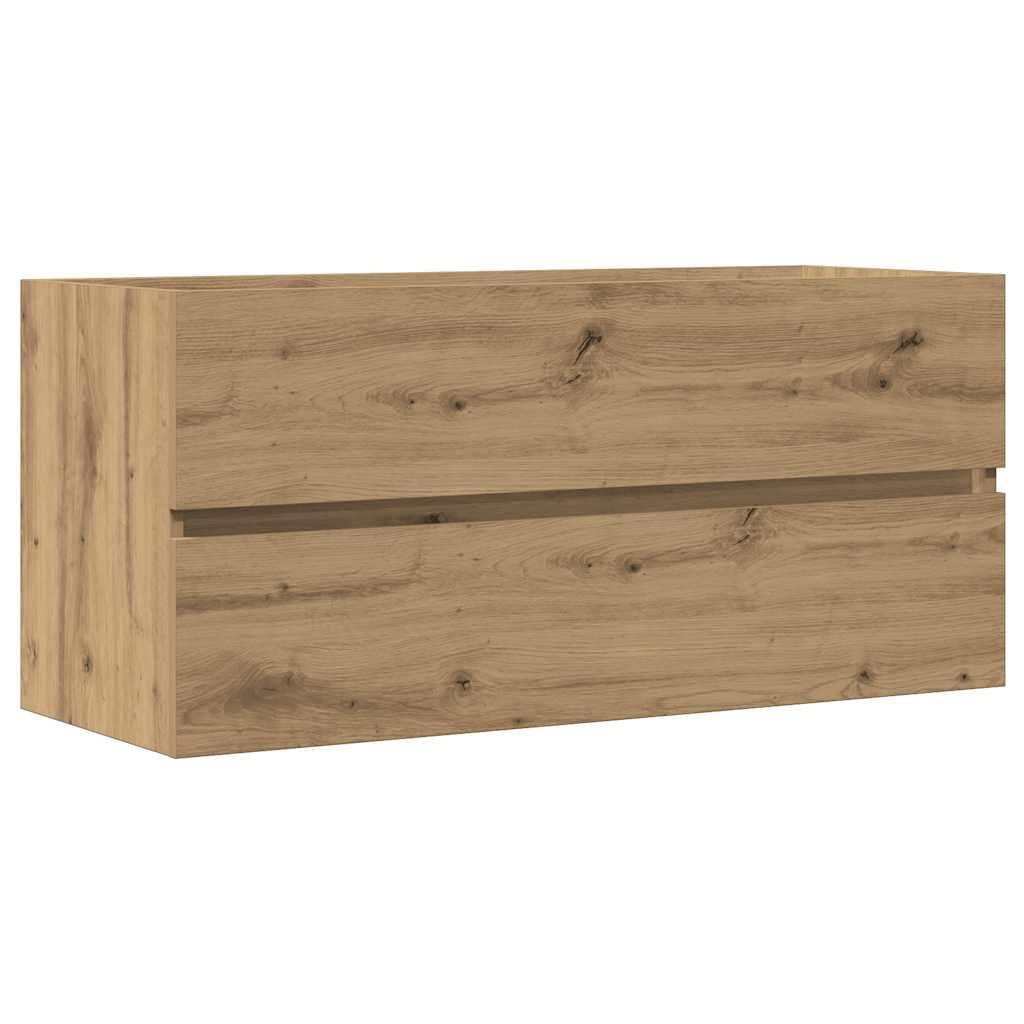 Sink Cabinet Artisan Oak 100x38,5x45 cm Engineered Wood