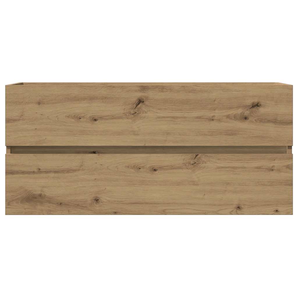 Sink Cabinet Artisan Oak 100x38,5x45 cm Engineered Wood