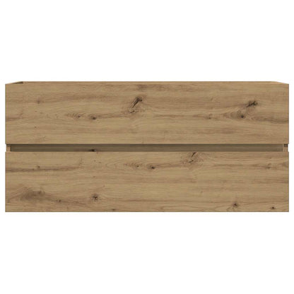 Sink Cabinet Artisan Oak 100x38,5x45 cm Engineered Wood