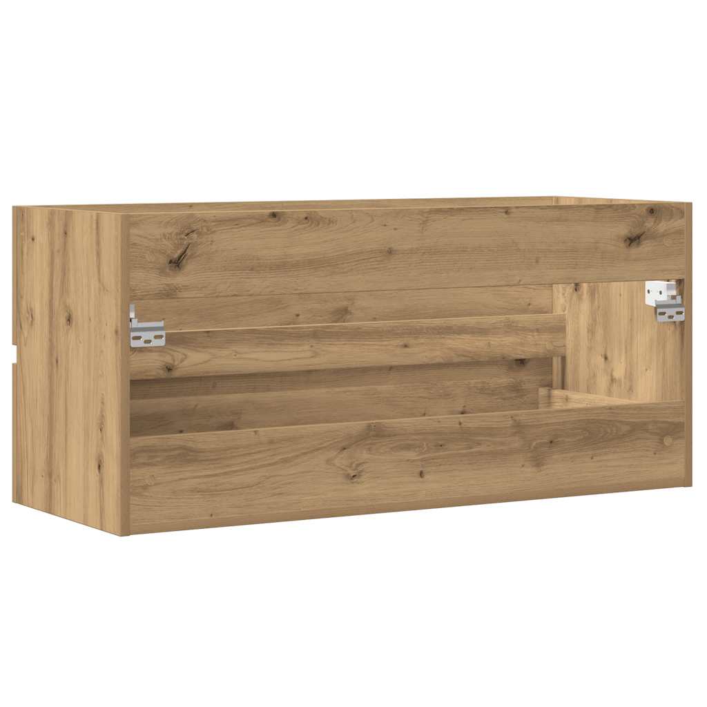 Sink Cabinet Artisan Oak 100x38,5x45 cm Engineered Wood