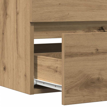 Sink Cabinet Artisan Oak 100x38,5x45 cm Engineered Wood