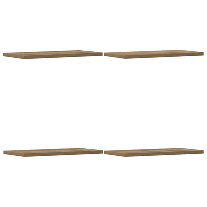 Wall Shelves 4 pcs Artisan Oak 40x20x1.5 cm Engineered Wood