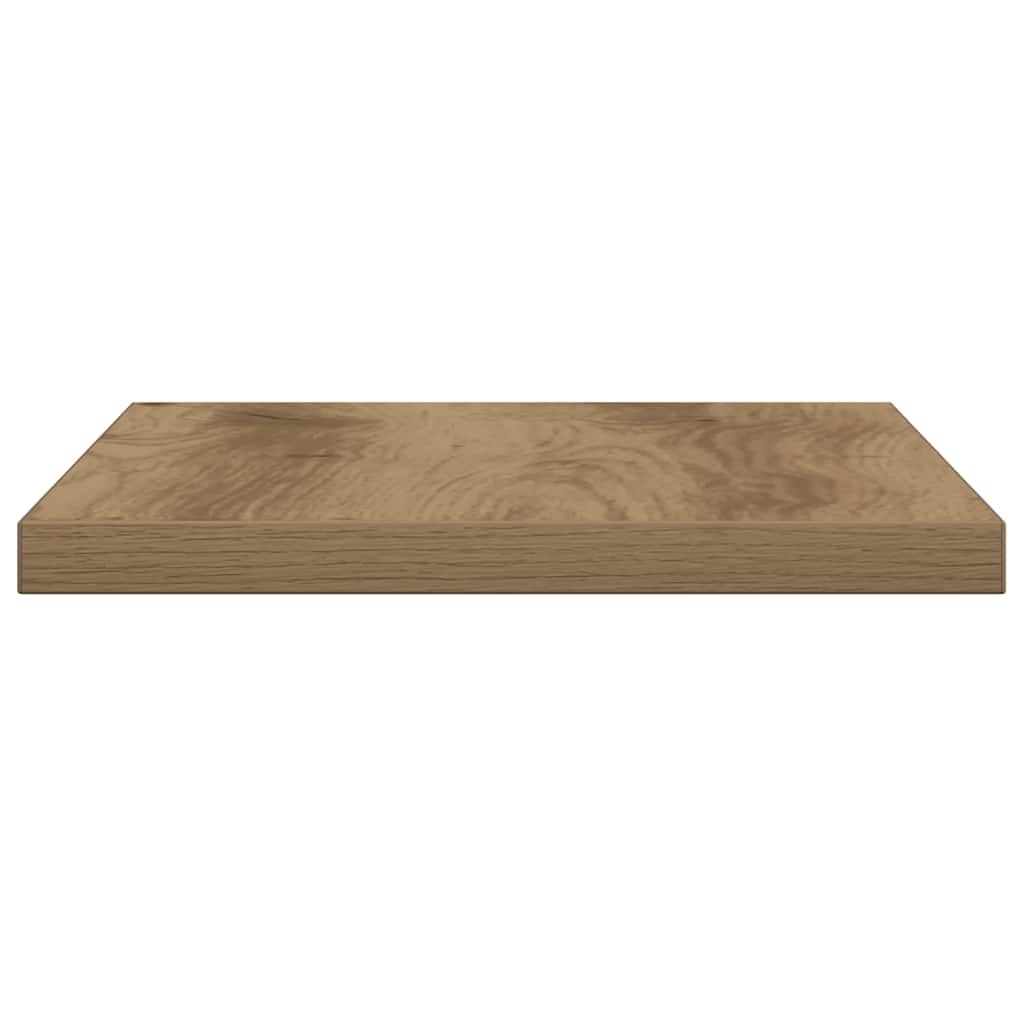 Wall Shelves 4 pcs Artisan Oak 40x20x1.5 cm Engineered Wood