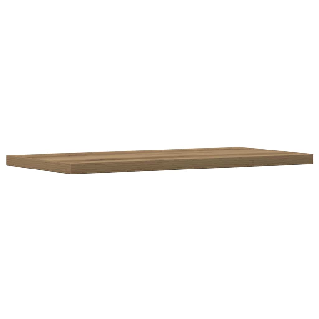 Wall Shelves 4 pcs Artisan Oak 40x20x1.5 cm Engineered Wood