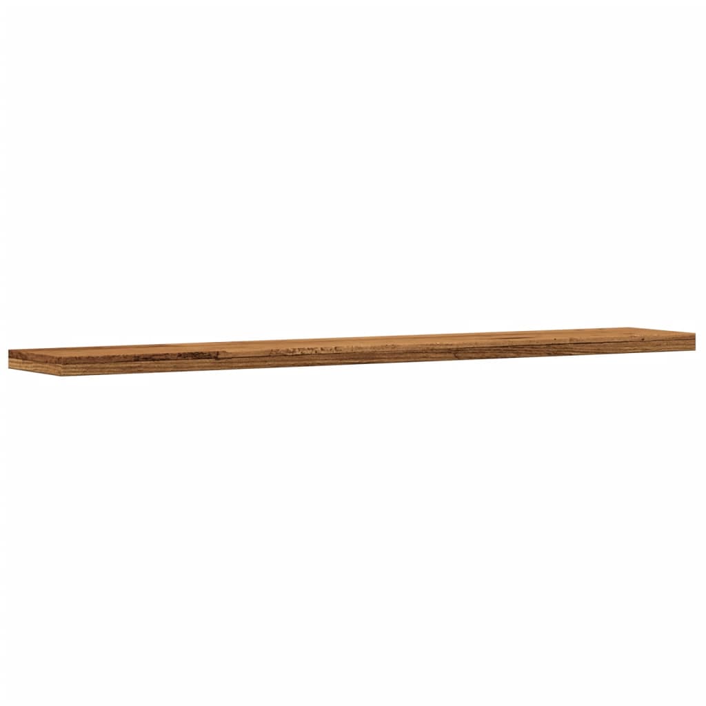 Bookshelf Boards 4 pcs Old Wood 60x10x1.5 cm Engineered Wood