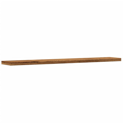 Bookshelf Boards 4 pcs Old Wood 60x10x1.5 cm Engineered Wood