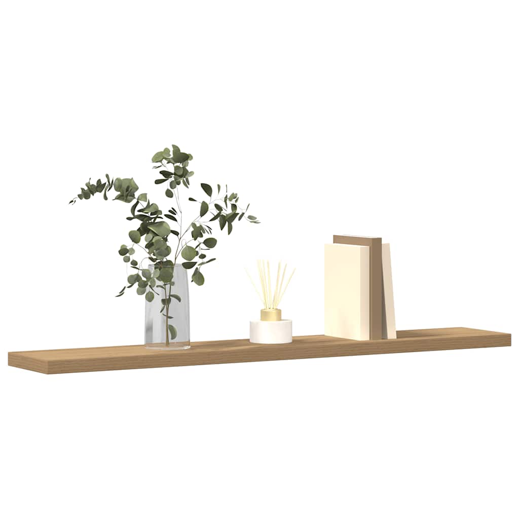 Wall Shelves 4 pcs Artisan Oak 60x20x1.5 cm Engineered Wood
