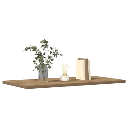 Wall Shelves 4 pcs Artisan Oak 60x30x1.5 cm Engineered Wood