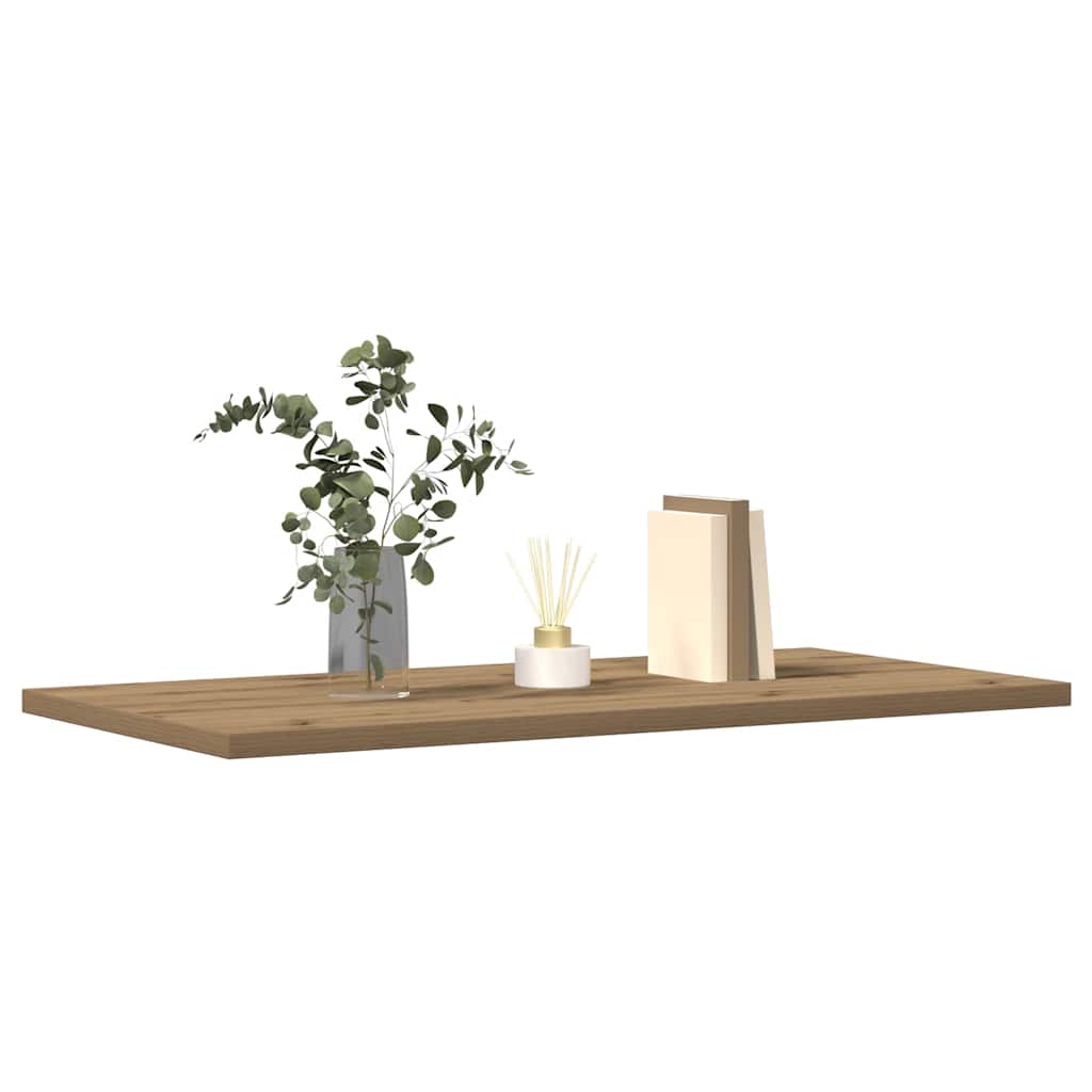 Wall Shelves 4 pcs Artisan Oak 60x30x1,5 cm Engineered Wood
