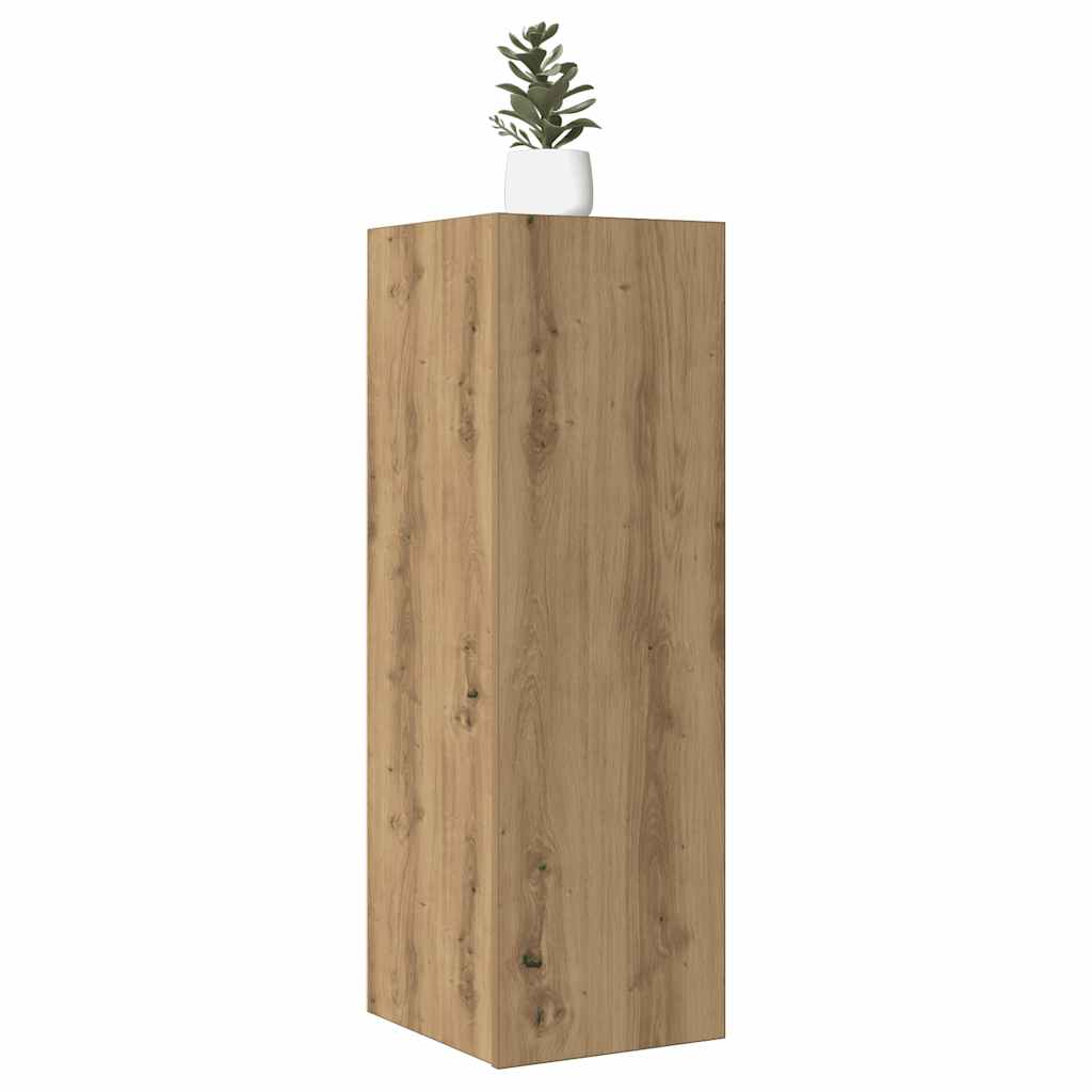 TV Cabinet Artisan Oak 30.5x30x90 cm Engineered Wood