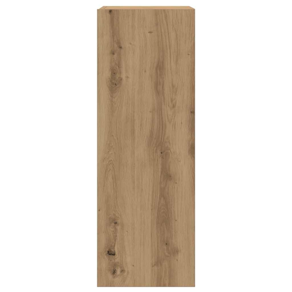 2 Piece TV Cabinet Set Artisan Oak 30,5x30x90 cm Engineered Wood