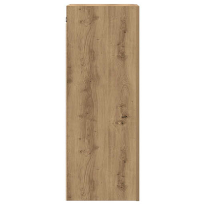 2 Piece TV Cabinet Set Artisan Oak 30,5x30x90 cm Engineered Wood