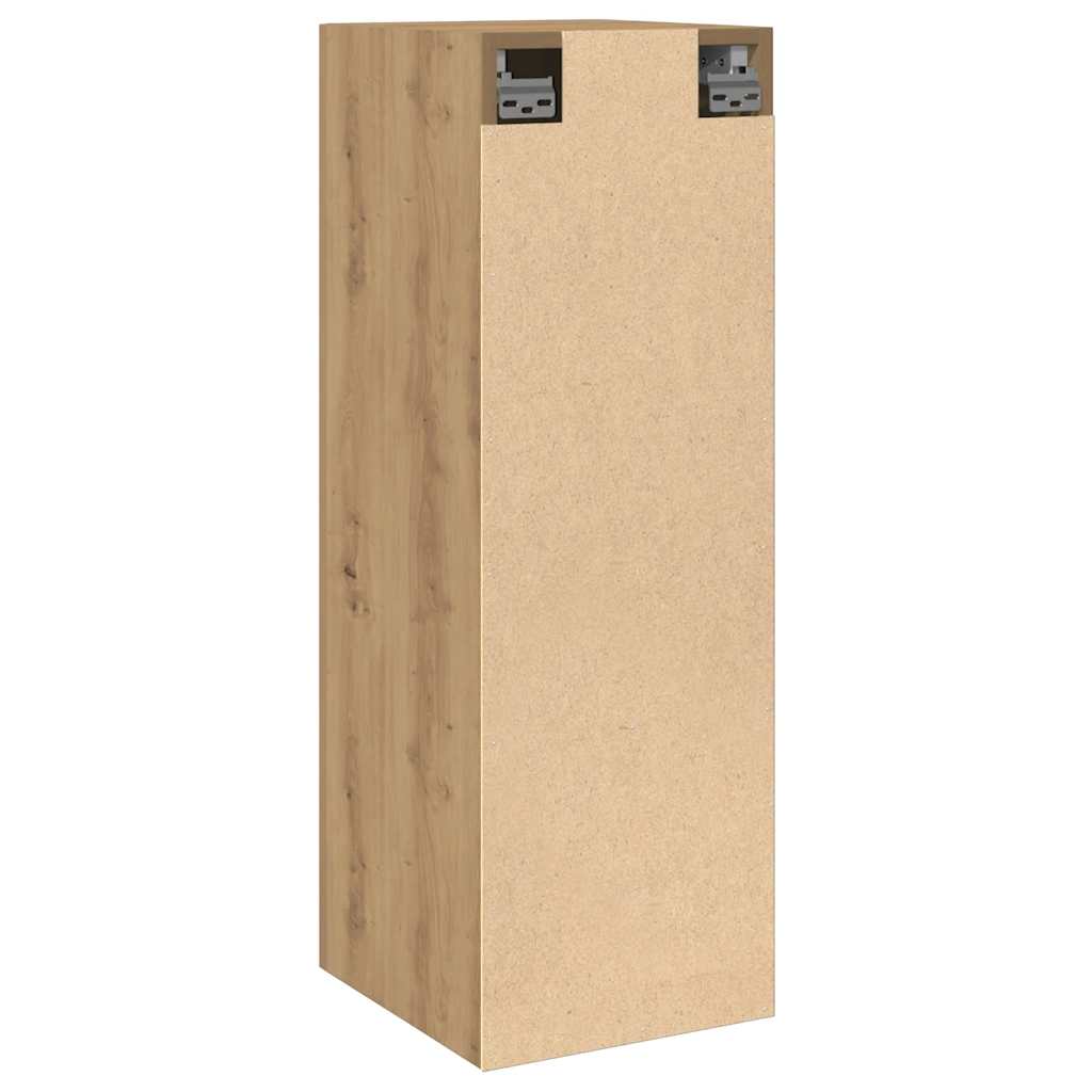 TV Cabinets 2 pcs Artisan Oak 30.5x30x90 cm Engineered Wood