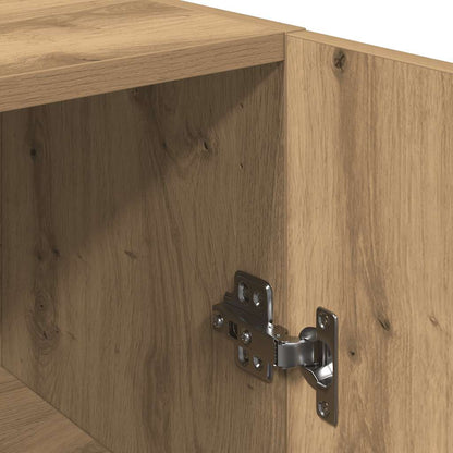 TV Cabinets 2 pcs Artisan Oak 30.5x30x90 cm Engineered Wood