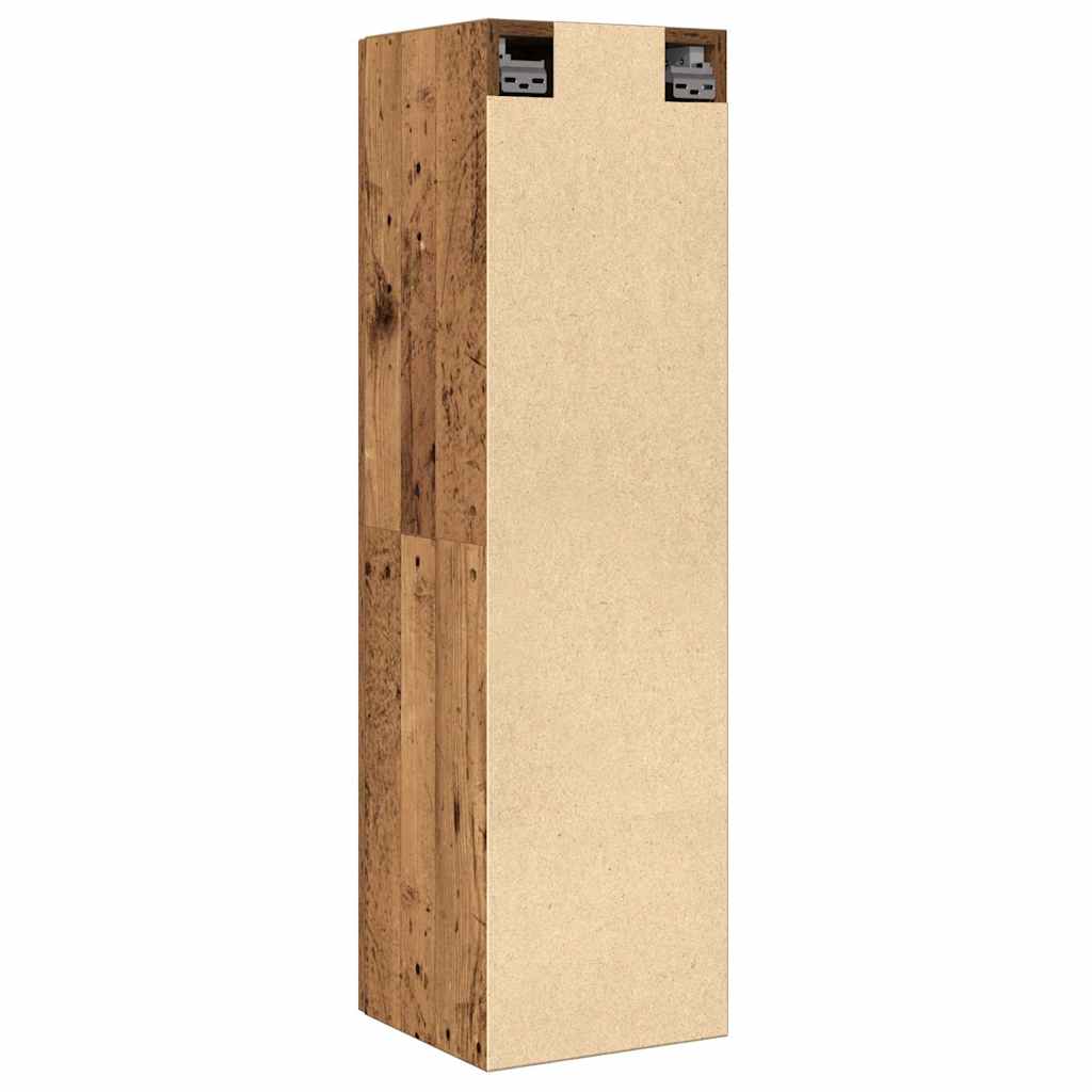 TV Cabinet Old Wood 30,5x30x110 cm Engineered Wood