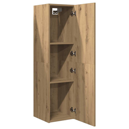TV Cabinet Artisan Oak 30,5x30x110 cm Engineered Wood