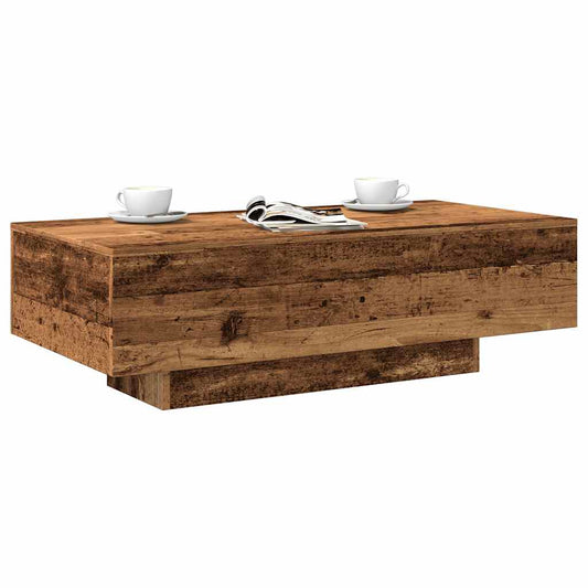 Coffee Table Old Wood 100x49,5x31 cm Engineered Wood