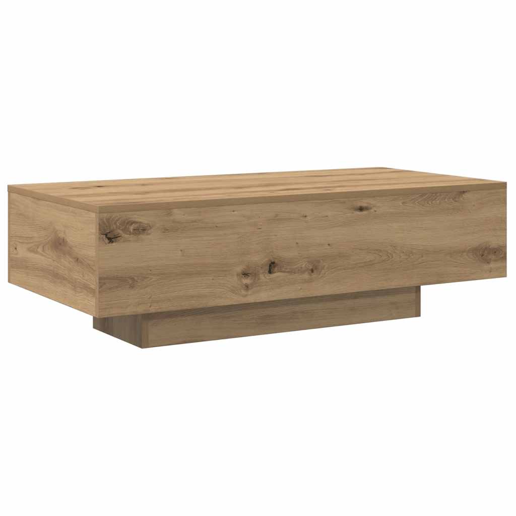 Coffee Table Artisan Oak 100x49.5x31 cm Engineered Wood