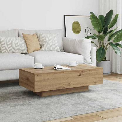 Coffee Table Artisan Oak 100x49.5x31 cm Engineered Wood