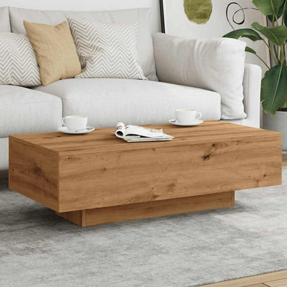 Coffee Table Artisan Oak 100x49.5x31 cm Engineered Wood