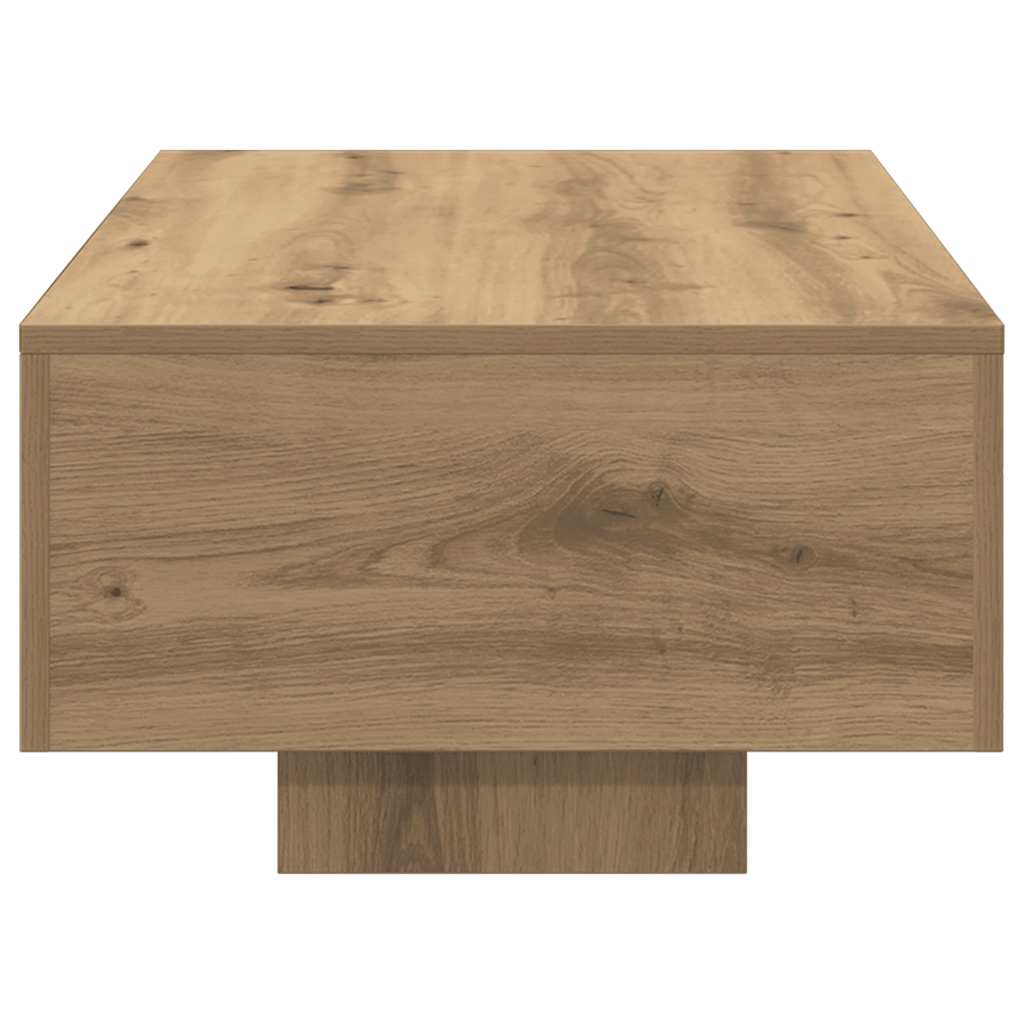 Coffee Table Artisan Oak 100x49.5x31 cm Engineered Wood