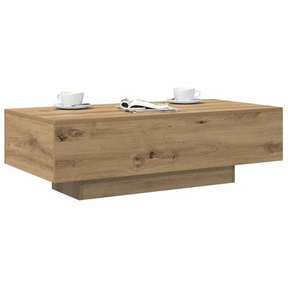 Coffee Table Artisan Oak 100x49.5x31 cm Engineered Wood