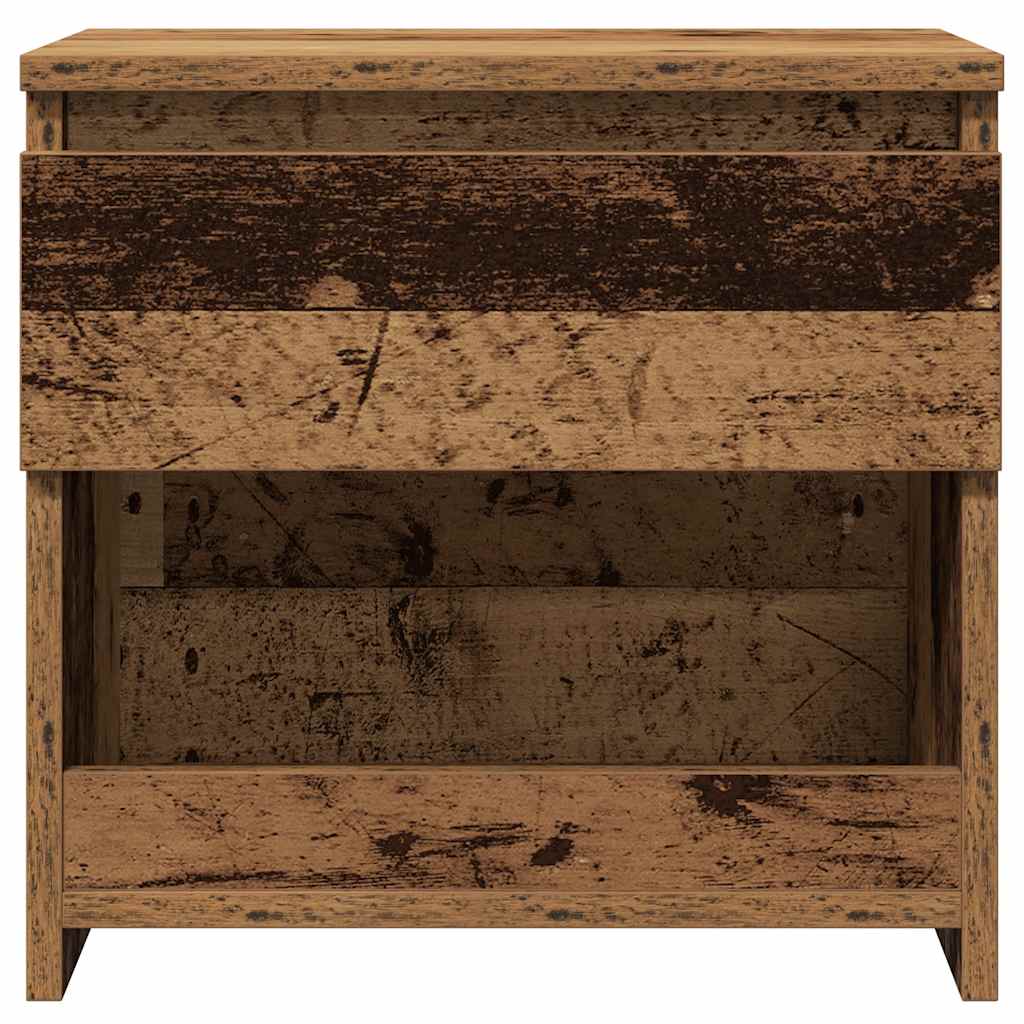 Bedside Cabinets 2 pcs Old Wood 40x30x39 cm Engineered Wood