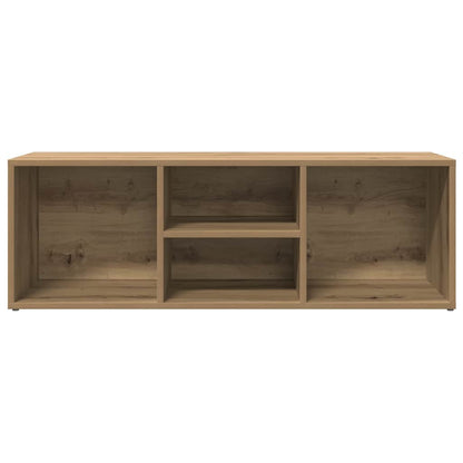 Shoe Storage Bench Artisan Oak 105x35x35 cm Engineered Wood