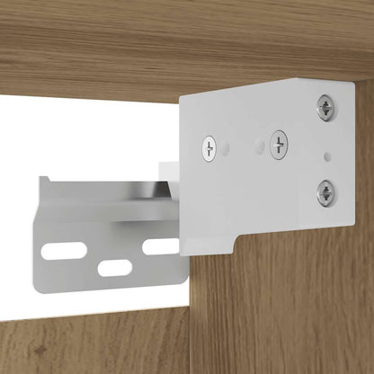 Wall Mounted TV Cabinet 2 pcs Artisan Oak 30.5x30x30 cm