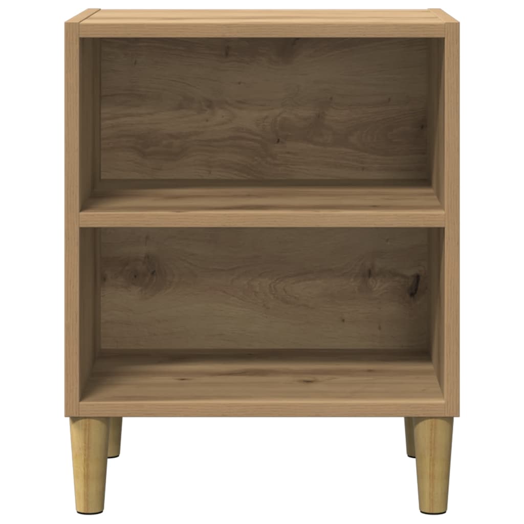 Bedside Cabinet Artisan Oak 40x30x50 cm Engineered Wood