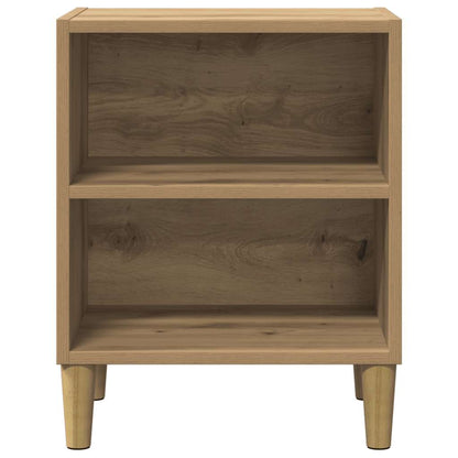 Bedside Cabinets 2 pcs Artisan Oak 40x30x50 cm Engineered Wood